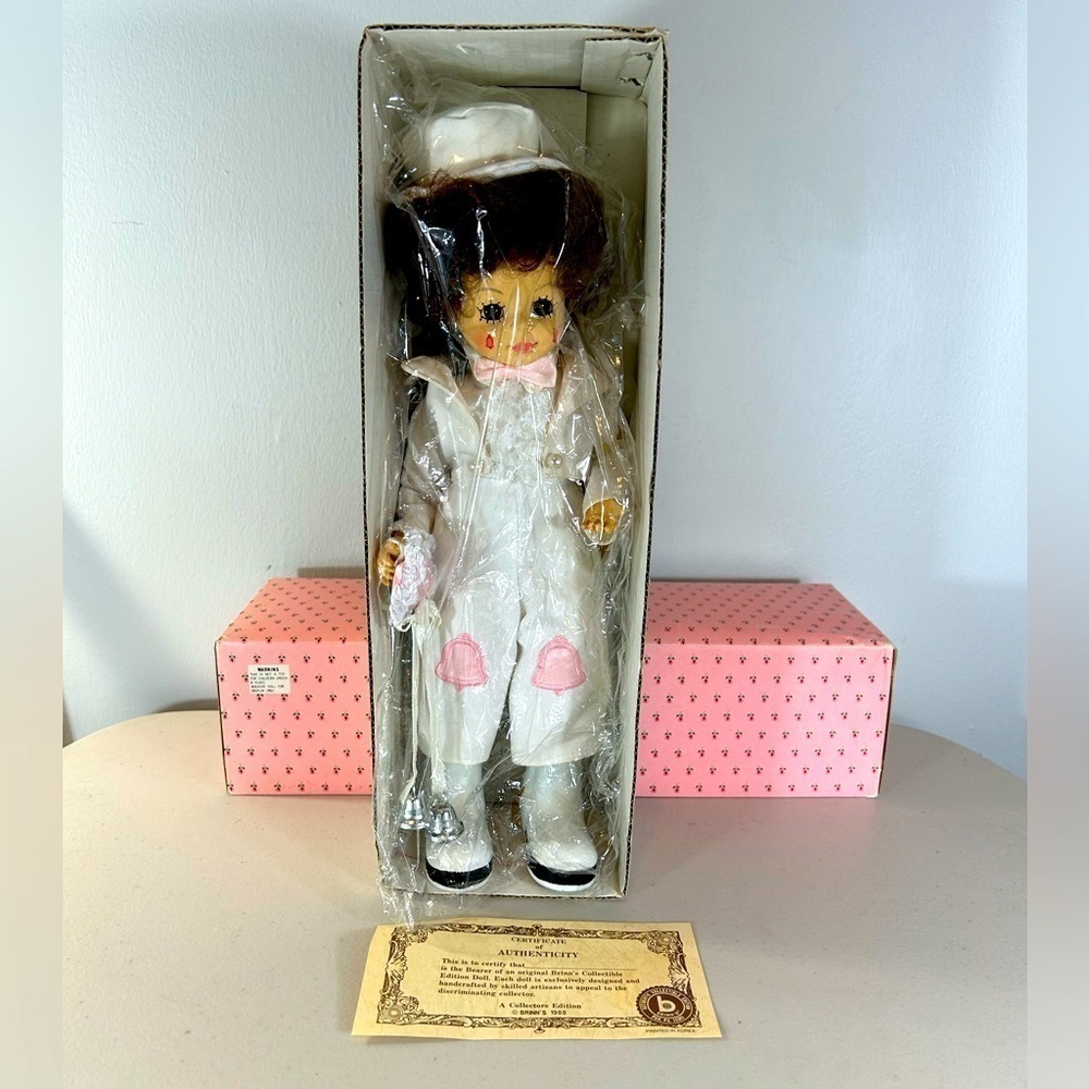 Brinn’s 1988 June Calendar Clown NIB with certificate of authenticity